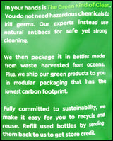 Wonderhome Naturals Cusina Kitchen Dishwashing Liquid - Lemon & Rosemary (800ml) - Organics.ph