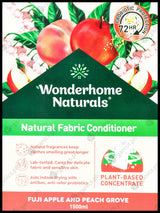 Wonderhome Naturals Fabric Conditioner - Fuji Apple and Peach Grove (1500ml) - Organics.ph