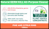 Wonderhome Naturals Germ Kill All-Purpose Cleaner - Pine & Citrus Rind (1500ml) - Organics.ph