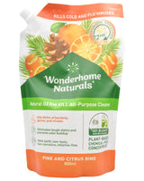 Wonderhome Naturals Germ Kill All-Purpose Cleaner - Pine & Citrus Rind (800ml) - Organics.ph