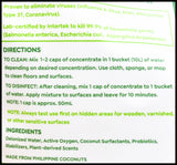 Wonderhome Naturals Germ Kill All-Purpose Cleaner - Pine & Citrus Rind (800ml) - Organics.ph