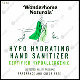 Wonderhome Naturals Hypoallergenic Hydrating Hand Sanitizer (50ml) - Organics.ph