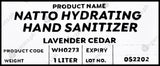 Wonderhome Naturals Natto Hydrating Hand Sanitizer - Lavender & Cedar - Refill Pack (1 Liter) - Organics.ph