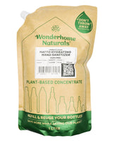 Wonderhome Naturals Natto Hydrating Hand Sanitizer - Yuzu Peel - Refill Pack (1 Liter) - Organics.ph