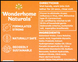 Wonderhome Naturals Natto Hydrating Hand Wash - Yuzu Peel (450ml) - Organics.ph