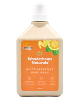 Wonderhome Naturals Natto Hydrating Hand Wash - Yuzu Peel (450ml) - Organics.ph