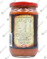 Zito Organic Pasta Sauce - Basilico Tomato & Basil (690g) - Organics.ph