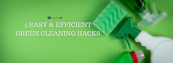 5 Easy & Efficient Green Cleaning Hacks