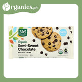 365 Organic Semi-Sweet Chocolate Baking Chips (283g) - Organics.ph
