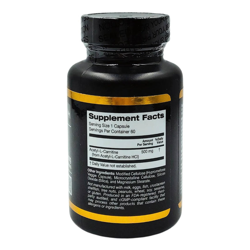 California Gold Acetyl L-Carnitine 500mg (60 caps) - Organics.ph California Gold Acetyl L-Carnitine 500mg (60 caps) - Organics.ph