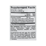 California Gold Nutrition Resveratrol Complex 500mg (60 Caps) - Organics.ph