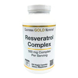 California Gold Nutrition Resveratrol Complex 500mg (60 Caps) - Organics.ph