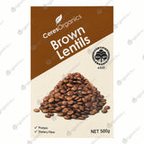 Ceres Organics Brown Lentils (500g) - Organics.ph