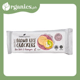 Ceres Organics Brown Rice Crackers - Sea Salt & Vinegar (115g) - Organics.ph
