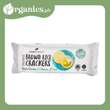 Ceres Organics Brown Rice Crackers - Sour Cream & Chives (115g) - Organics.ph