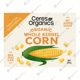 Ceres Organics Organic Whole Kernel Corn (340g) - Organics.ph