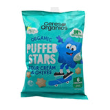 Ceres Organics Puffed Stars - Sour Cream & Chives (80g) - Organics.ph