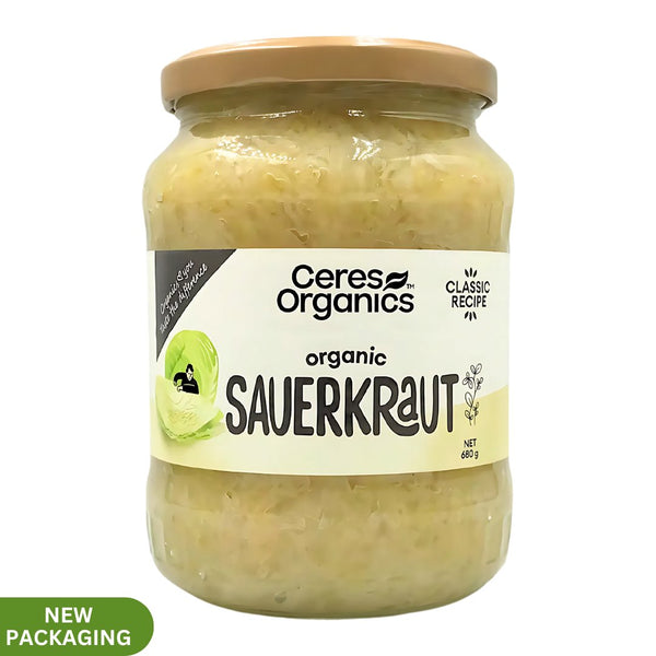 Ceres Organics Sauerkraut Cabbage with Zing (680g) - Organics.ph