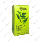 Ceres Organics Tea - Matcha Green (20 bags) - Organics.ph