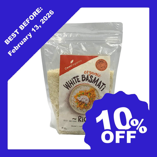 Ceres Organics White Basmati Rice (500g) - Organics.ph