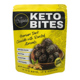 Chapes Keto Bites Premium Dark Chocolate w/ Roasted Almonds (55g) - Organics.ph