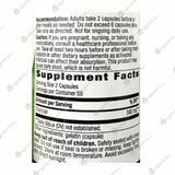 Charcoal Activated 560mg (100 caps, 50 servings) - Organics.ph