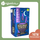 Clipper Organic Tea - Snore & Peace - Chamomile, Lemon Balm, Lavender (20 bags) - Organics.ph