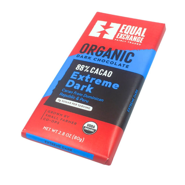 Equal Exchange Organic Dark Chocolate - 88% (80g) - Organics.ph