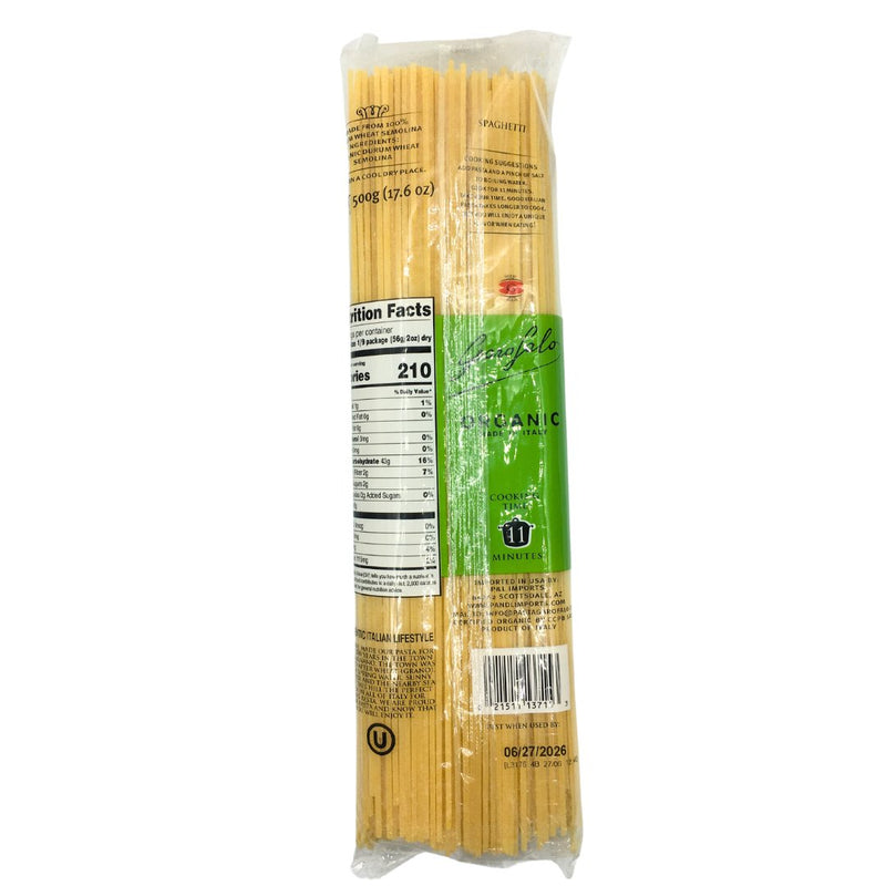 Garofalo Organic Pasta - Spaghetti (500g) - Organics.ph