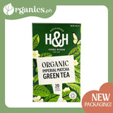 Heath and Heather Organic Green Tea - Imperial Matcha (20 tea bags) - Organics.ph