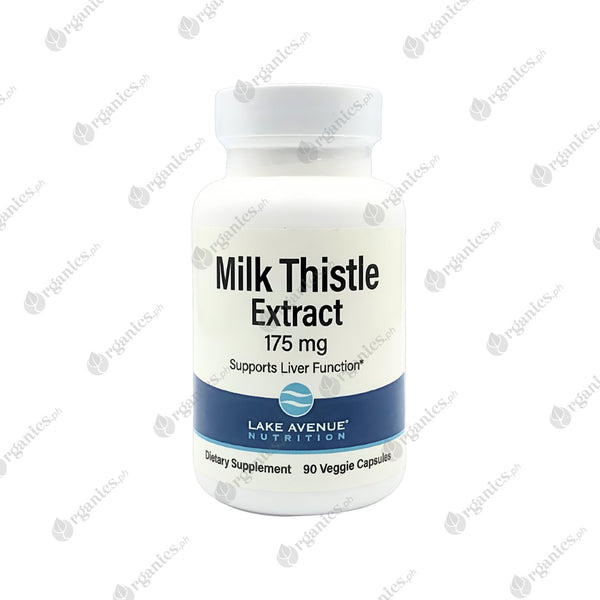 Lake Avenue Milk Thistle 175mg (90 Caps) - Organics.ph