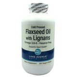 Lake Avenue Organic Flaxseed Oil & Lignan 1000mg (360 caps) - Organics.ph