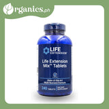 Life Extension Mix Tablets (240 tablets) - Organics.ph