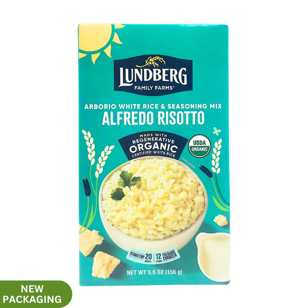 Lundberg Family Farms Italian Organic Risotto - Alfredo (156g) - Organics.ph