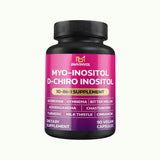 Myo-Inositol D-Chiro Inositol 10-in-1 Supplement (90 vegan capsules) - Organics.ph