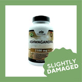 NaturaLife Labs Organic Ashwagandha 2100mg (100 veg caps) - Slightly Damaged - Organics.ph