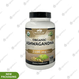 NaturaLife Labs Organic Ashwagandha 2100mg (100 veg caps) - Organics.ph
