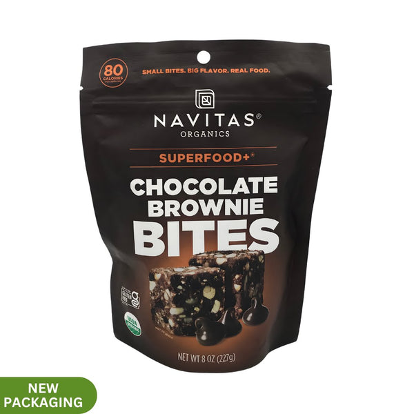 Navitas Organics Power Snacks - Chocolate Brownie (227g) - Organics.ph