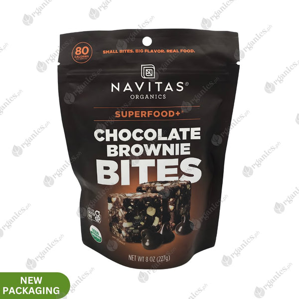 Navitas Organics Power Snacks - Chocolate Brownie (227g) - Organics.ph