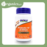 Now Probiotic - 10 Strains 25 Billion CFU (50 caps) - Organics.ph