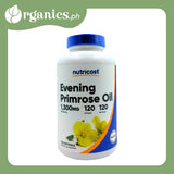 Nutricost Evening Primrose Oil 1300mg (120 Softgels) - Organics.ph