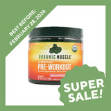 Organic Muscle Superfood Pre-Workout Powder - Passionfruit Guava (160g) - Organics.ph