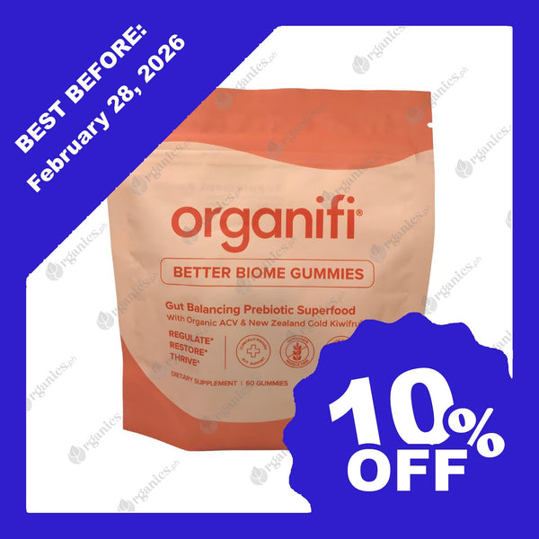 Organifi Better Biome Gummies (60 gummies) - Organics.ph