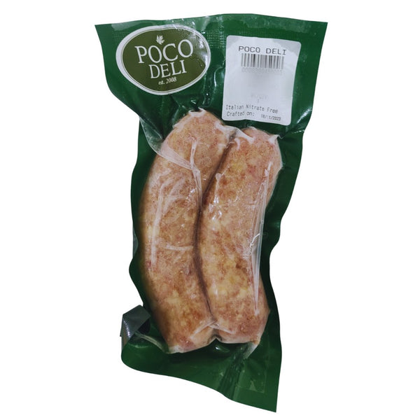 Poco Deli Nitrate Free Italian Sausage (200g) - Organics.ph