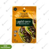 Simply Organic Mild Taco Seasoning Mix (28g) - Organics.ph