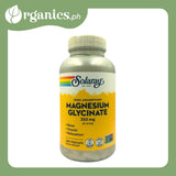 Solaray Magnesium Glycinate 350mg (240 veg caps) - Organics.ph