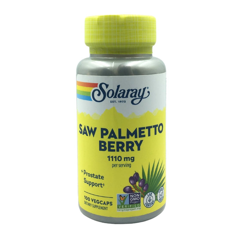 Solaray Organic Saw Palmetto 1110mg (100 caps) - Organics.ph