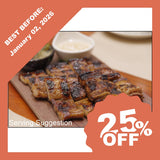 Sourced Organic Pork Belly - Sliced (Liempo) - Organics.ph