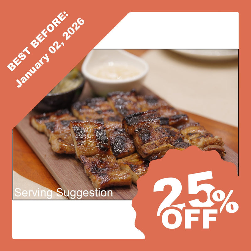 Sourced Organic Pork Belly - Sliced (Liempo) - Organics.ph