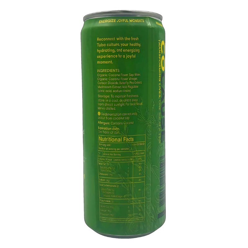 The Power of Slow Coconut Flower Sap Drink Carbonated - Refreshing Twist (300ml) - Organics.ph